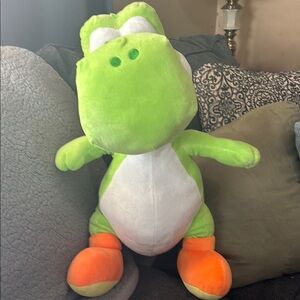 Nintendo Yoshi Green and Orange Stuffed Animal